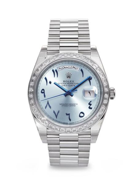 ROLEX ARABIC BLUE CIEL