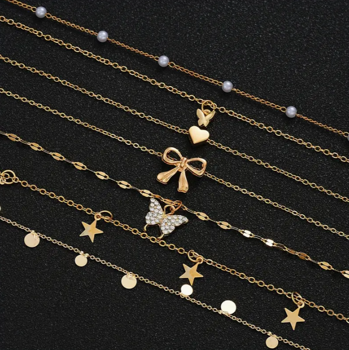 Bracelet Pendentif Trèfle Tendance
