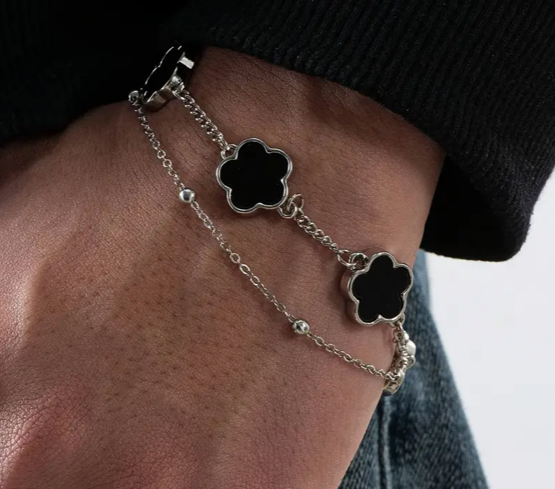 Bracelet Pendentif Trèfle Tendance