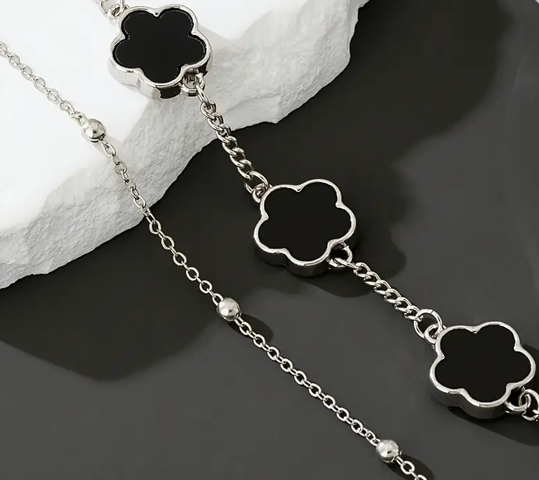 Bracelet Pendentif Trèfle Tendance