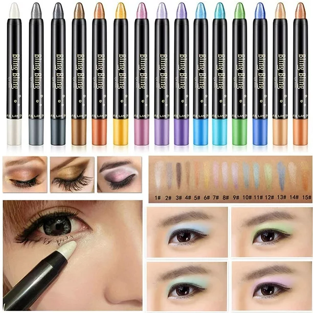 مجموعة أقلام ظلال العيون اللؤلؤية