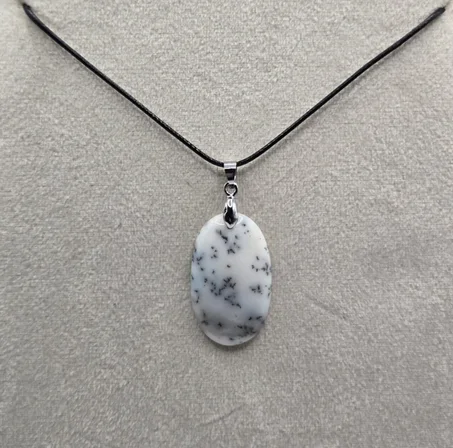pendentif "Agate dendrite"