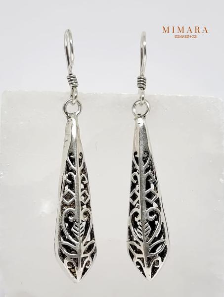 Boucles d'oreilles en Argent. "2"
