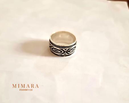 Bague en Argent "3".
