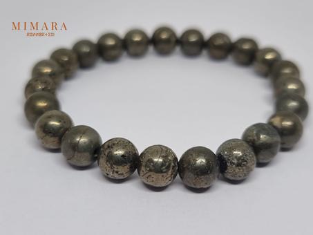 Bracelet "pyrite"