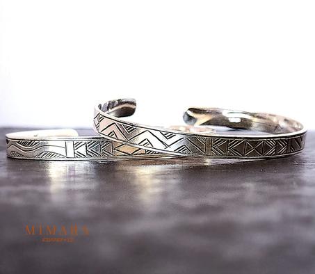 Bracelet en Argent "3".