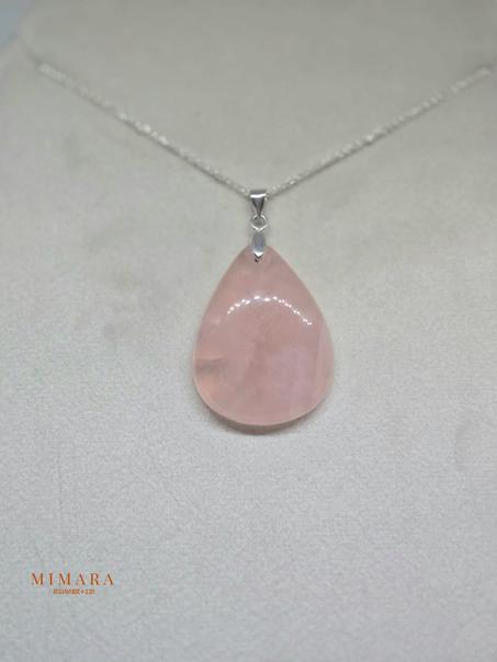 pendentif "Quartz rose" 4.
