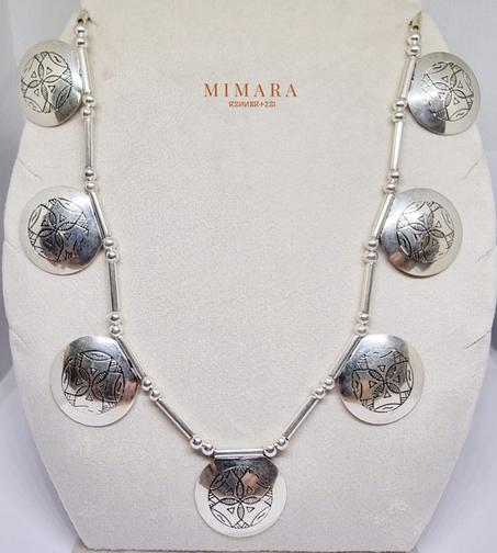 Collier en Argent " Ras de cou".