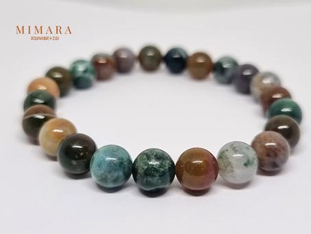 Bracelet "Agate indienne".