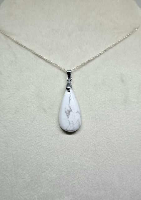 Pendentif "Howlite"