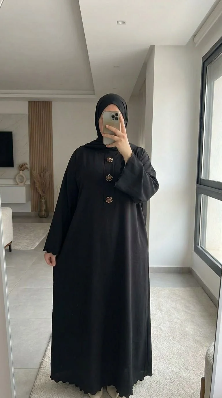 فستان نسائي بمناسبة شهر رمضان بستايل عصري