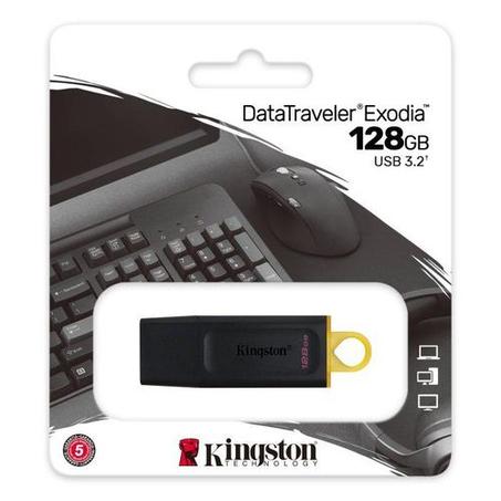 Kingston Exodia DTX Clé Usb 128 Gb- Data Traveler Flash Drive 128 g Usb 3.2 Origenal مارك