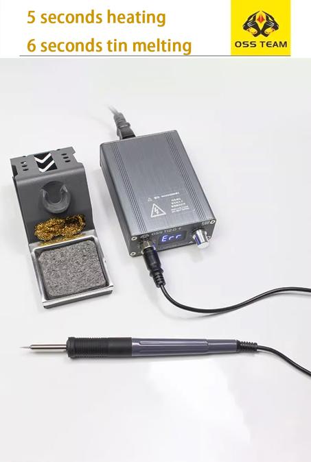 OSS T12-D Plus soldering station for mobile phone  motherboard repair with T12 tips