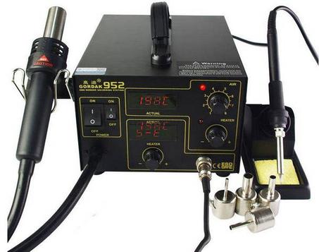 Digital hot air soldering station GORDAK 952