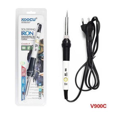 Temperature Adjustable Soldering Iron 60W - 908 (ESD Safe) - Grade A - Original [KOOCU]