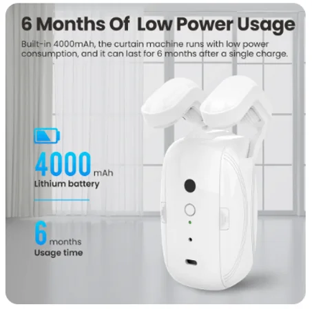 AVATTO-الذكية روبوت الستار الكهربائية مع جهاز التحكم عن بعد ، المسار المفتوح التلقائي ، المسار الستائر الرومانية ، والعمل مع اليكسا ، جوجل المنزل ، تويا ، واي فاي