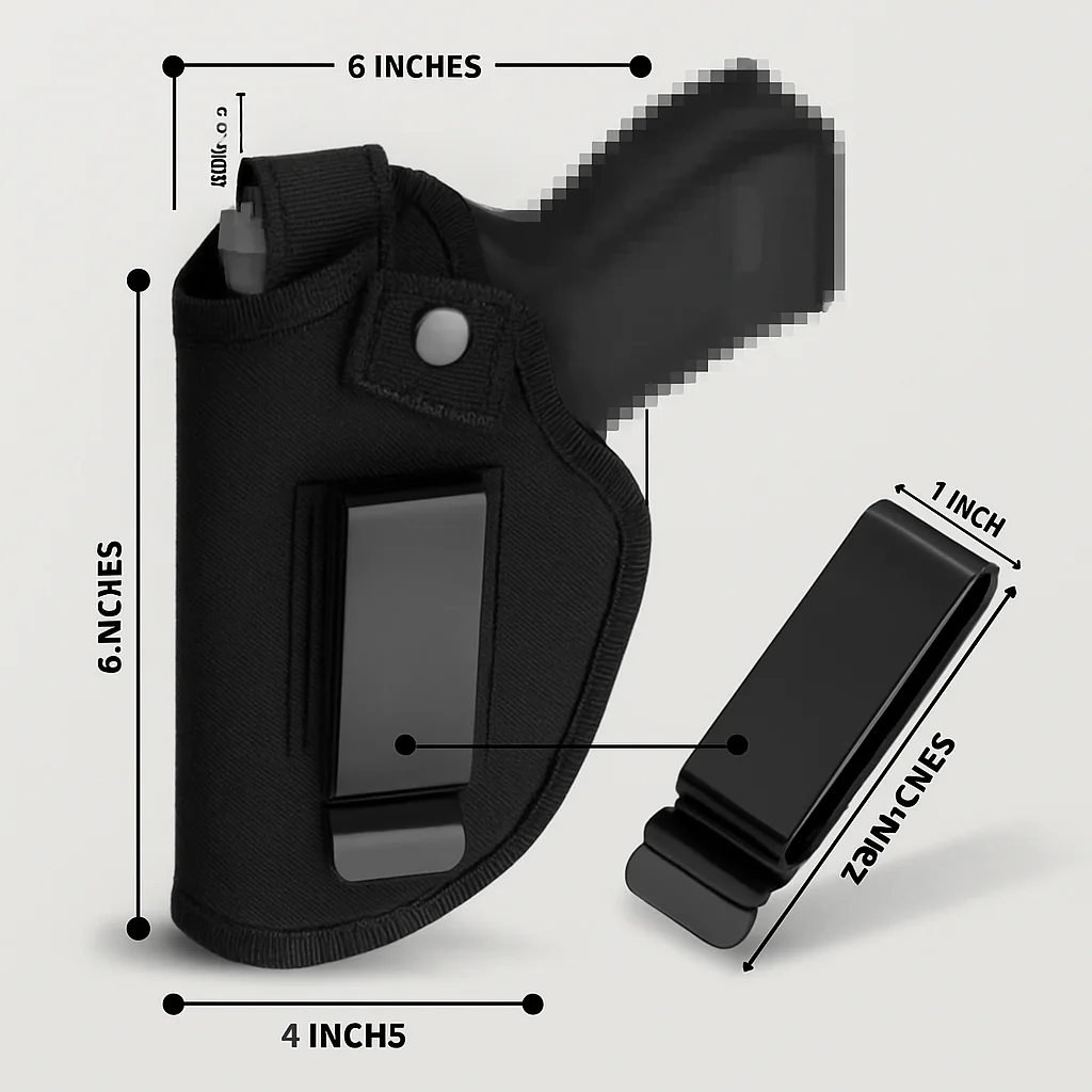 Étui de transport caché tendance à l'intérieur de la ceinture IWB ou à l'extérieur GAUCHE ET DROITE