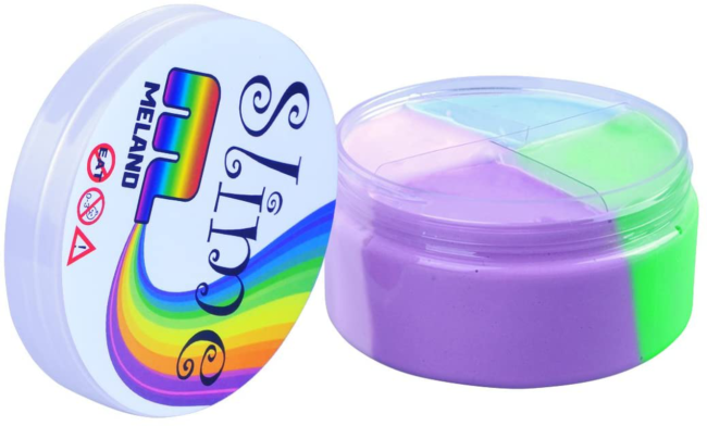 This fluffy slime is incredibly satisfying to play with - squeeze it, twist it, smash it or create arts with it, super soft and stretchy, wonderful stress and anxiety reducer