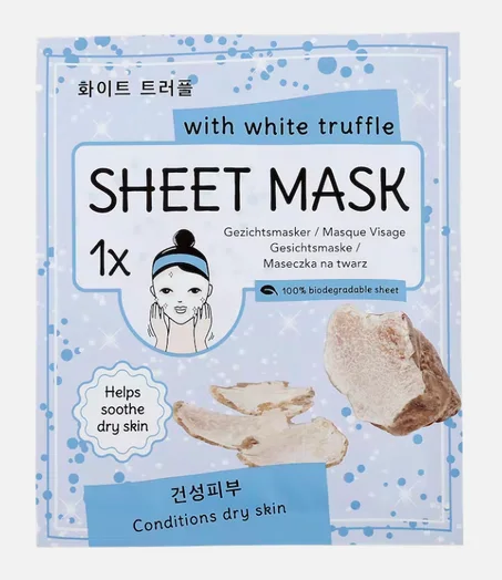 SHEET MASK with white truffle