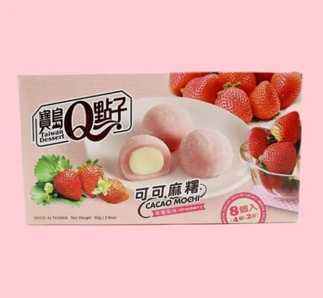 Cacao Mochi Strawberry Flavour 80g