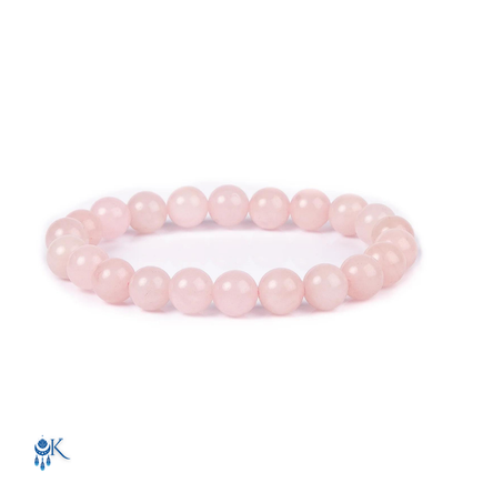 Bracelet en Quartz rose