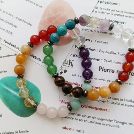 Bracelet 7 chakras