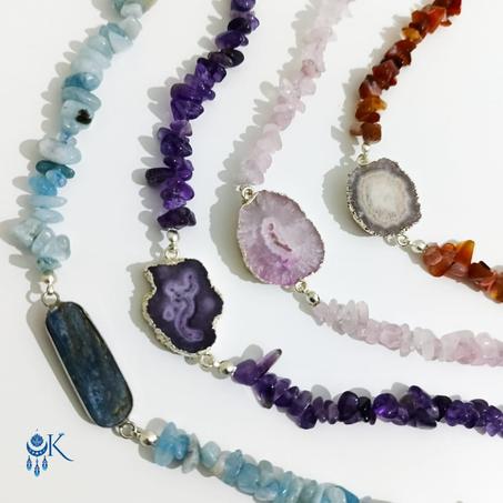 Collier en Aigue-Marine