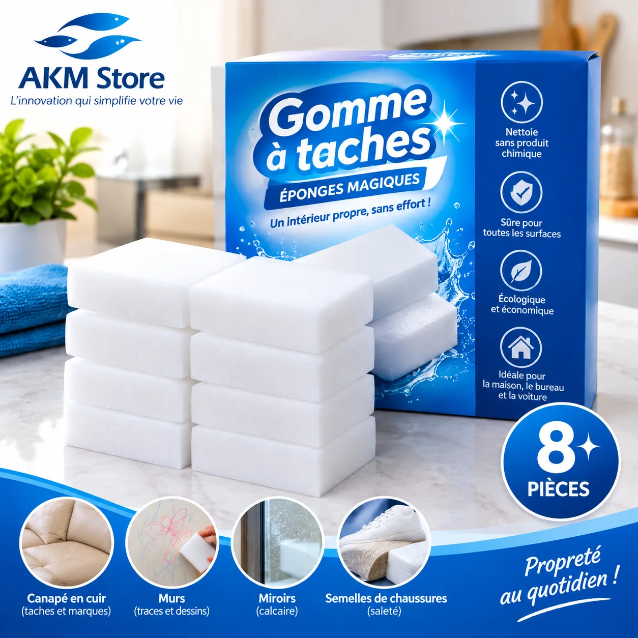 Gomme à tache magique
