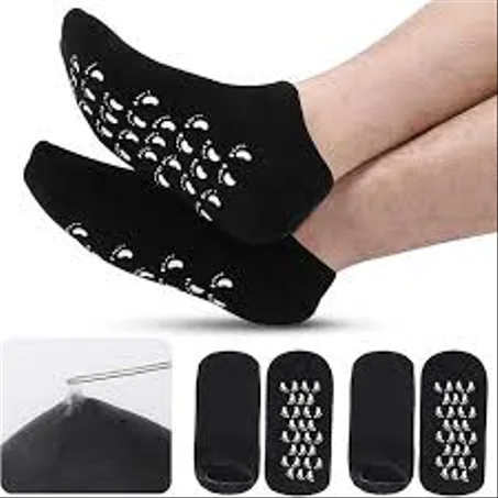 Chaussettes hydratantes en silicone