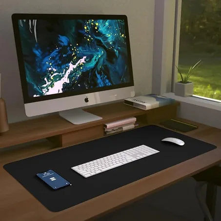 Desk mat من الجلد الطبيعي الفاسي