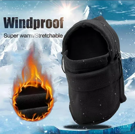 قناع وجه شتوي UNNESTAR للرجال ونساء مصنوع من الصوف للطقس البارد