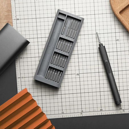 عدة صيانة بمفك كهربائي 50 قطعة ⚡