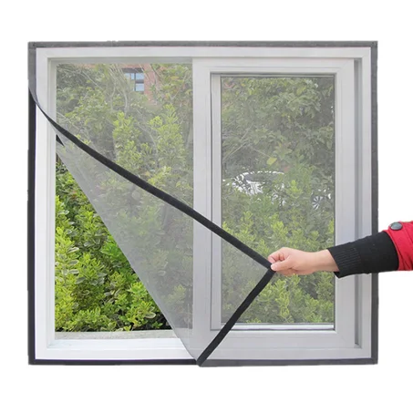 شبكة نافذة مغناطيسية ضد الحشرات invisible Screen Window