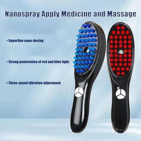 مشط تدليك كهربائي لنمو الشعر