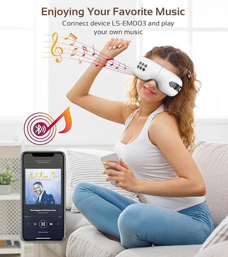 جهاز تدليك العين بالحرارة والتبريد لعلاج الصداع النصفي والعيون