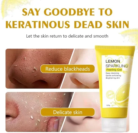 جلوبس ناتشور ازالة الجل الميت وتشقوقات بفيتامين سي