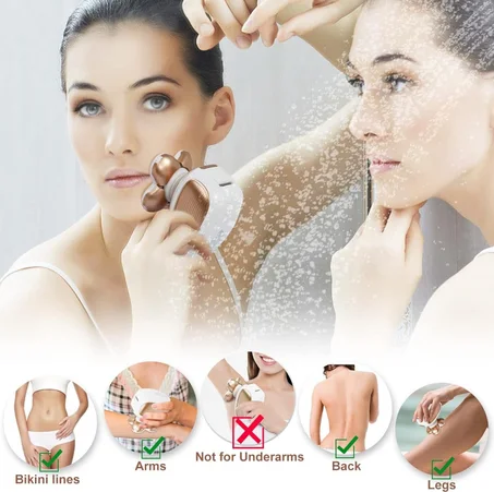 ماكينة حلاقة كهربائية للنساء ضد الماء