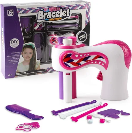 جهاز تجديل الشعر وتصفيفه + جهاز ربط التجديل + جهاز كبس البكل