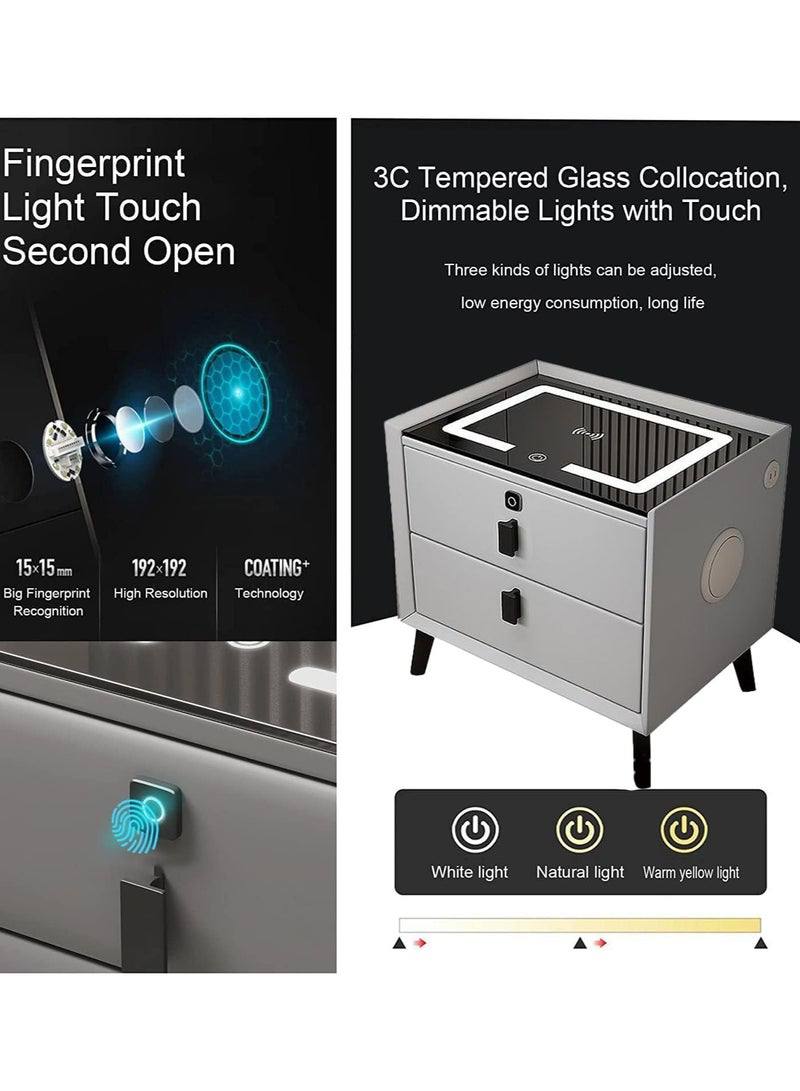 طاولة جانبية ذكية متعددة المزايا والوظائف