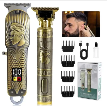 مجموعة ماكينات الحلاقة الذهبية الفرعونية