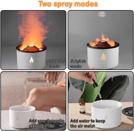 الفواحه البركانيه مع اضاء