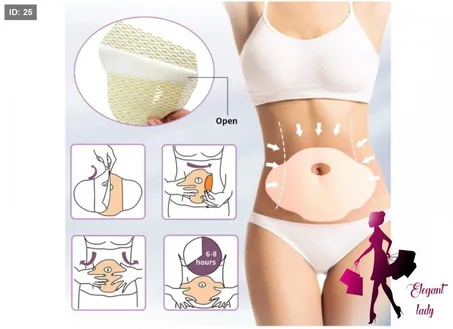 لاصقة للبطن التخسيس، 10 قطع