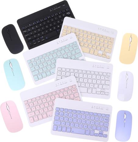 كيبورد و ماوس بلوتوث يعمل بشحن