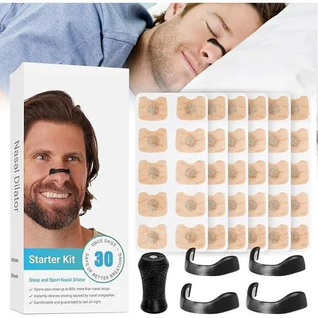 شرائط أنف مغناطيسية مضادة للشخير لتعزيز الأكسجين