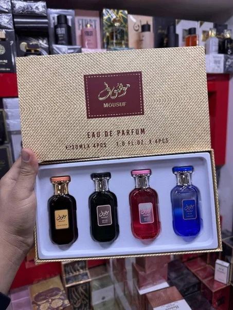 بكج عطر موصوف الرباعي..- مركز منتجات بيبي باودر