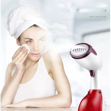 كاوية بخار محمولة 1500 واط - وردي