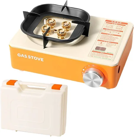 🔥 موقد غاز محمول للرحلات والتخييم 🔥