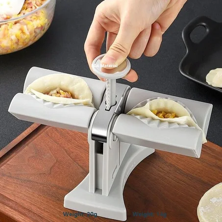 آلة صنع الفطائر الأوتوماتيكية المنزلية مزدوجة الرأس