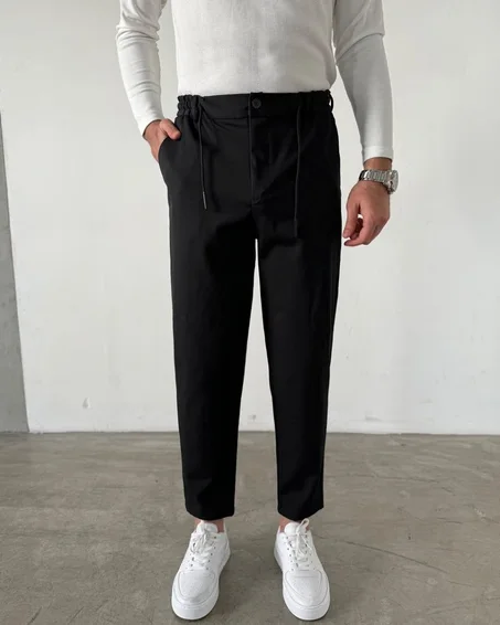 Modern Black Trousers