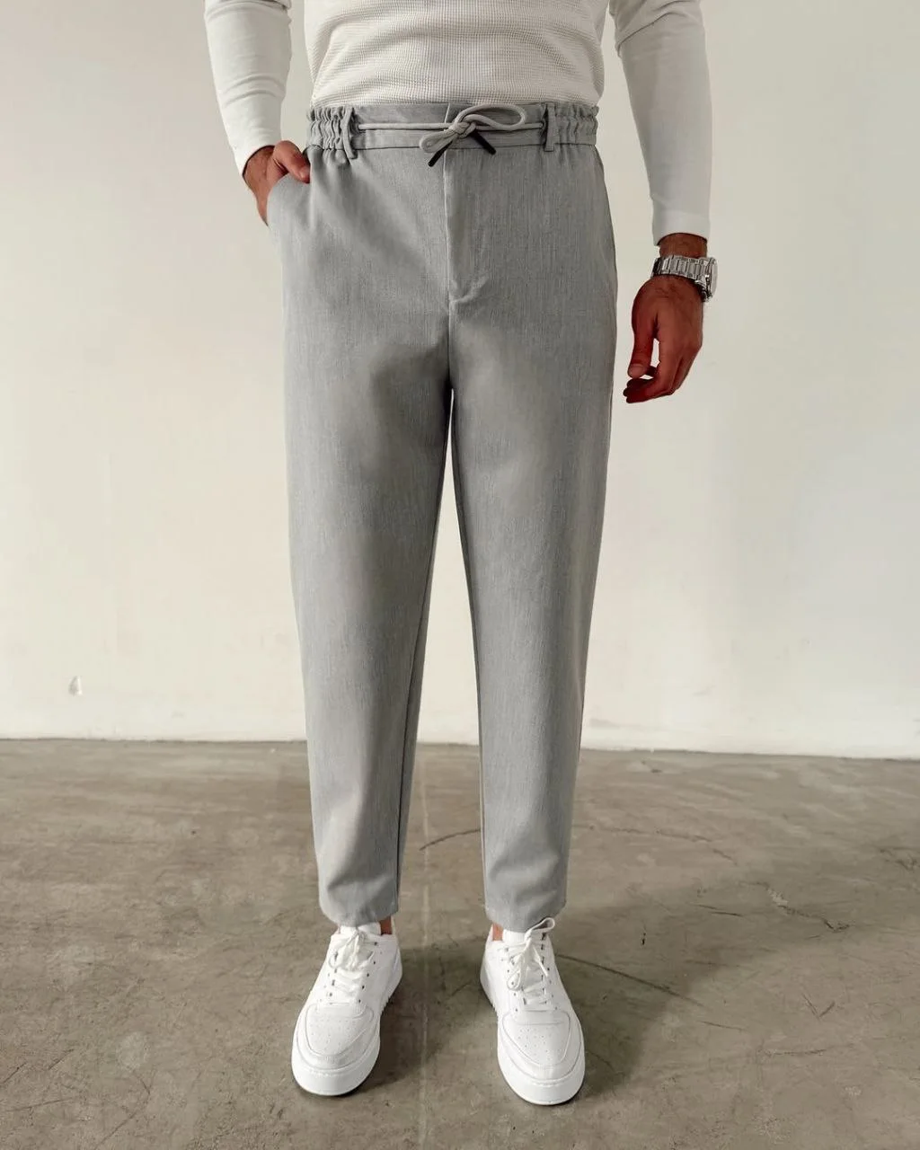 Modern Black Trousers